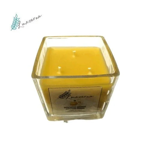 Luxzerna 3 Wick Pure Organic Beeswax Candle - Luxzerna Candles & Wax Melts PH