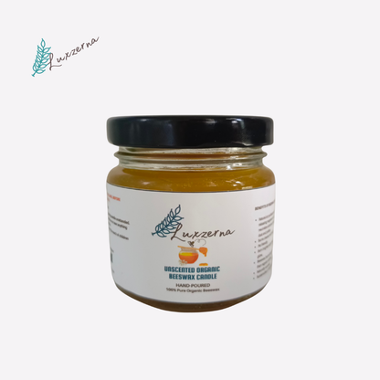 120ml Pure Beeswax Candle - Luxzerna