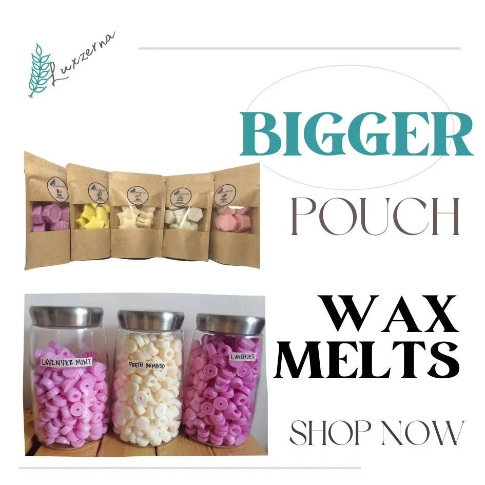 100g Luxzerna Wax Melts | Aromatheraphy | Relaxing Scent | Home Fragrance - Luxzerna Candles & Wax Melts PH