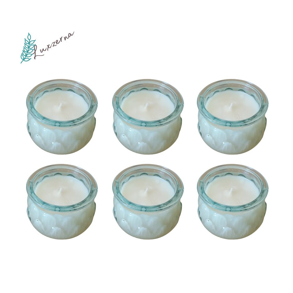100ml Unscented Pure Organic Soy Candles - Luxzerna Candles & Wax Melts PH
