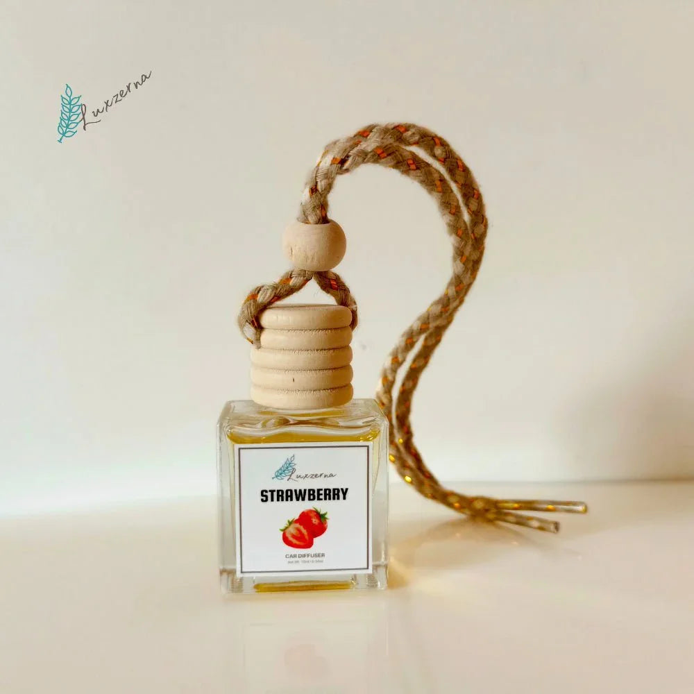 10ml Car Hanging Diffuser by Luxzerna | Car Air Freshener | Long Lasting Scent - Luxzerna Candles & Wax Melts PH
