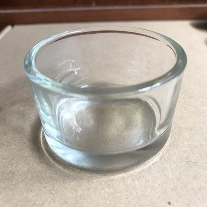 15 Small Pure Beeswax Tea Light REFILL with FREE Votive Glass - Luxzerna Candles & Wax Melts PH