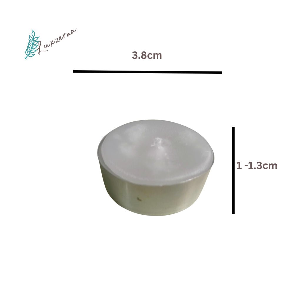15pcs Refill Paraffin Tealight (with Aluminum Tin Can) - Luxzerna Candles & Wax Melts PH