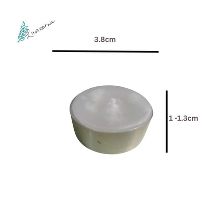15pcs Refill Paraffin Tealight (with Aluminum Tin Can) - Luxzerna Candles & Wax Melts PH