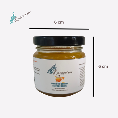120ml Pure Beeswax Candle - Luxzerna